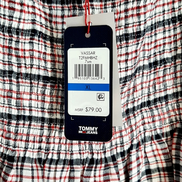 Tommy Jeans Top Blouse XL - Picture 3 of 8